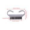 2Pcs Nail Brush Nail Art Manicure Pedicure Soft Remove Dust Plastic Cleaning Nail Brushes File Tools Set