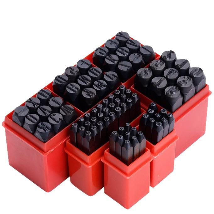 High Hardness Alloy Steel Hand-Stamping Jewelry Punch Tool for English Letters and Numbers