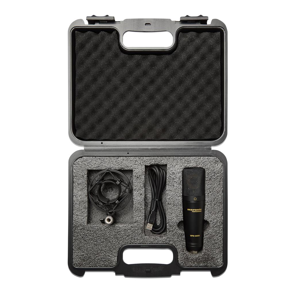 Marantz Pro USB Condenser Microphone Black M4U