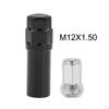 20 Pieces M12 Wheel Lug Nuts with Socket Open End Spare Parts Accessory Replacement
