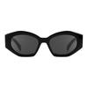 Celine Logo Design Cat Eye Sunglasses Unisex sunglasses Glossy-Black CL40238U_01A_55