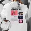 2025 Omar Courtz Primera Musa Album Tour Merch Tshirt Mens Summer Hiphop Fashion Tshirt Casual Cotton Shortsleeved Shirt