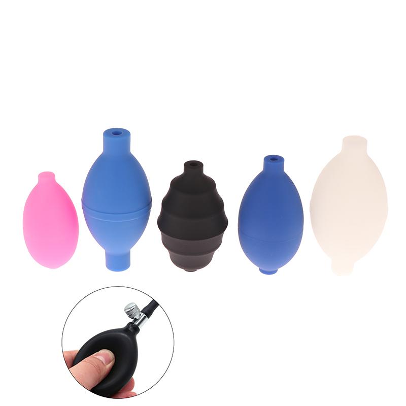 Pvc Inflator Bulb Air Pump For Sphygmomanometer Blood Pressure Monitor Handheld Health Care Accessory Ball Plastic/Metal Valves