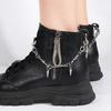 Shoe Chain For Boots Shoe Decoration Diy Shoe Accessories Punk Jewelry Gift