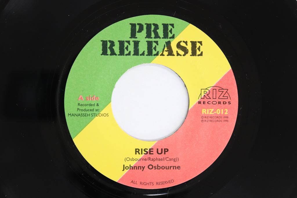 7inch Record JOHNNY OSBOURNE / RIZ ALL STARS - Johnny Osbourne / Version RIZ012 RIZ RECORDS 1998 UK Reggae, Ska & Dub Used