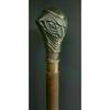 Vintage Messing viktorianischen Joker Griff Holz Stil Spazierstock Cane Designer