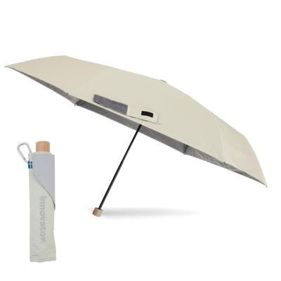 Ogawa Wide Folding Manual For All UV Protection Light Pale Light Zippered Storage 18730 (Ogawa) Umbrella, Open, 60cm, Innovator, Weather, & 99%+