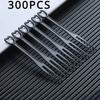 100/300pcs Elegant Heart-Shaped Disposable Forks for Party BBQ Sticks Picks Skewer Set Household Plastic Food Cake Fruit Fork