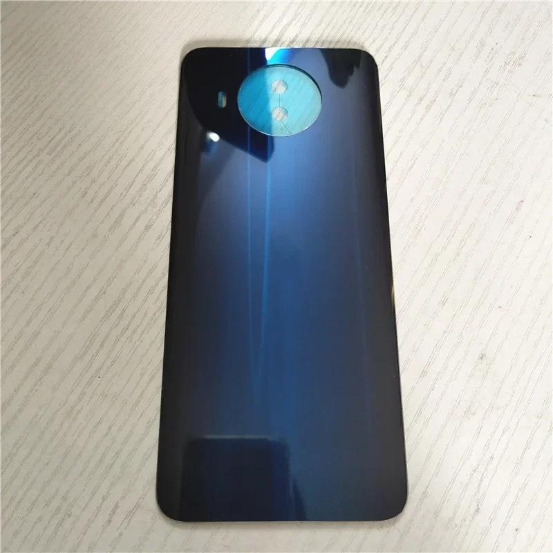 For Nokia 8.3 5G TA-1243 1251 Battery Cover Back Glass Panel  Rear Housing Case Replacement синий