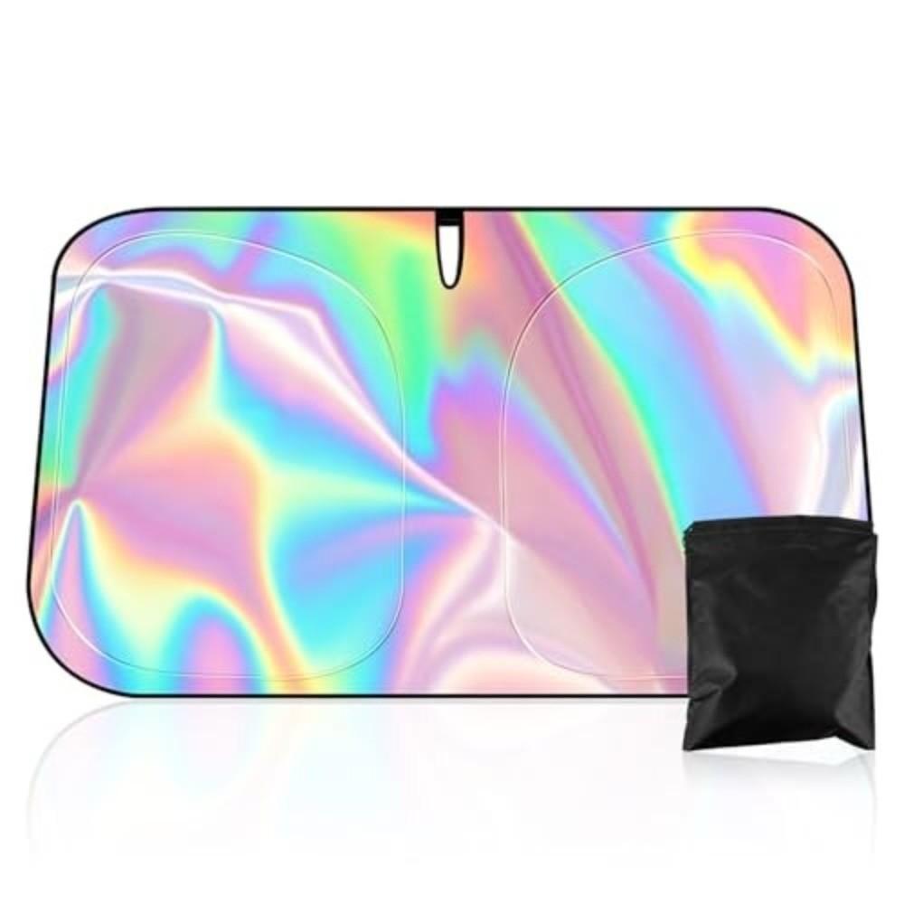 Foldable Design Car Sunshade Cover UV Heat Blocker Front Window Protector  Car Front Window