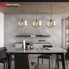 Nordic Industrial Glass Pendant Light for Cafe/Bar
