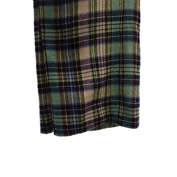 AALTO wool blend check Long pants 34 Men's Used