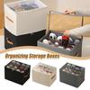 Foldable Shoe Cabinet Storage Box Dustproof Organizer For Shoes Space-Saving Multi-function Storage Used For Wardrobe Sorting