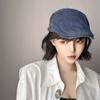 Japanese Retro Thin Section Cowboy Hat Women's Spring and Summer Literary Peaked Cap All-match Beret Korean Trend Forward Hat