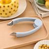 Stainless Pineapple Eye Remover with Pointed Tip, Multifunctional and Vegetable Stem Remover for Strawberries