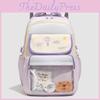 Travel Cartoon Girls Backpack With Cushion Straps For Education And Trips Day
