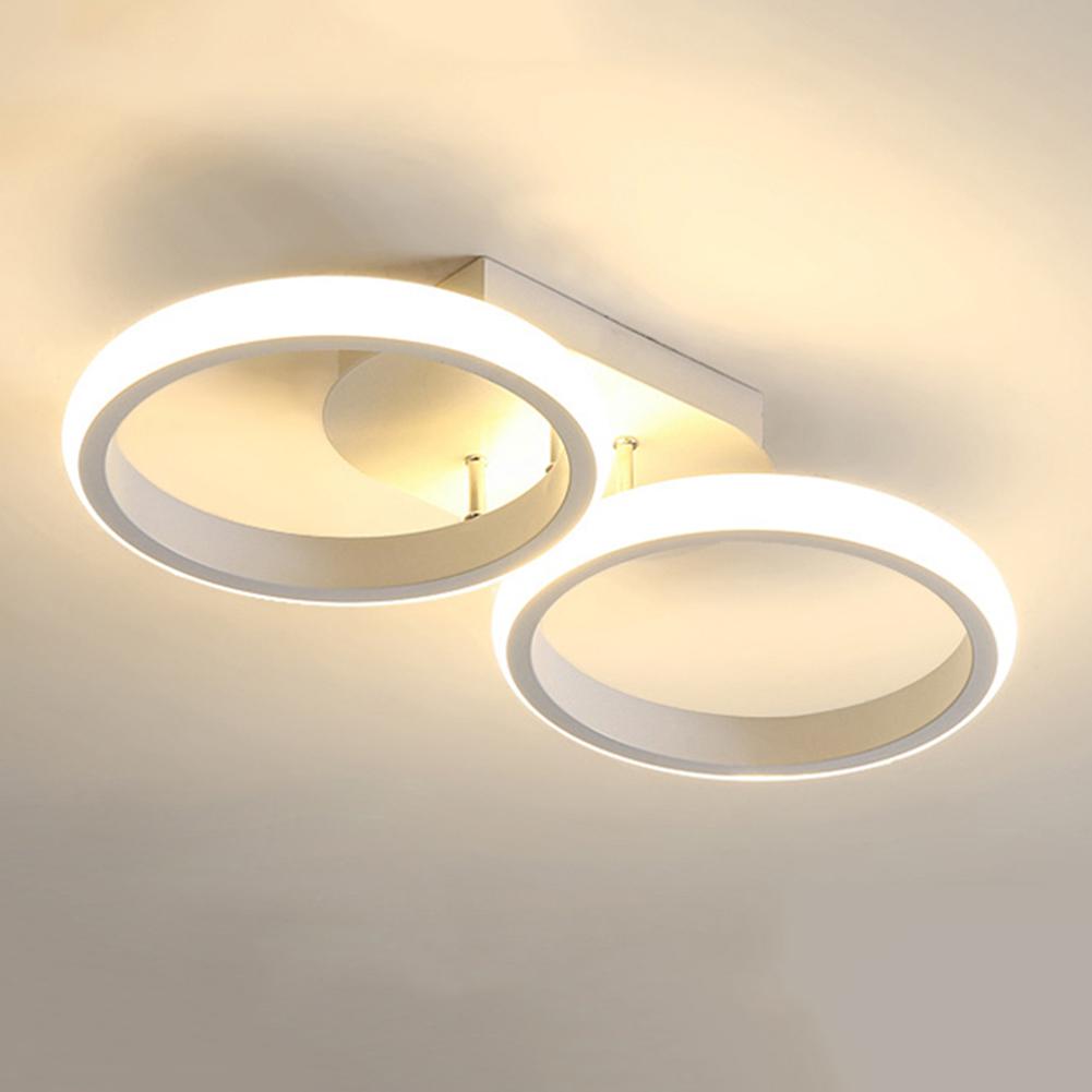Tricolor LED Ceiling Lamp Modern Dimmable Bedroom Chandelier Nordic Ceiling Lights For Dining Room Living Room Decor Aisle Lamp