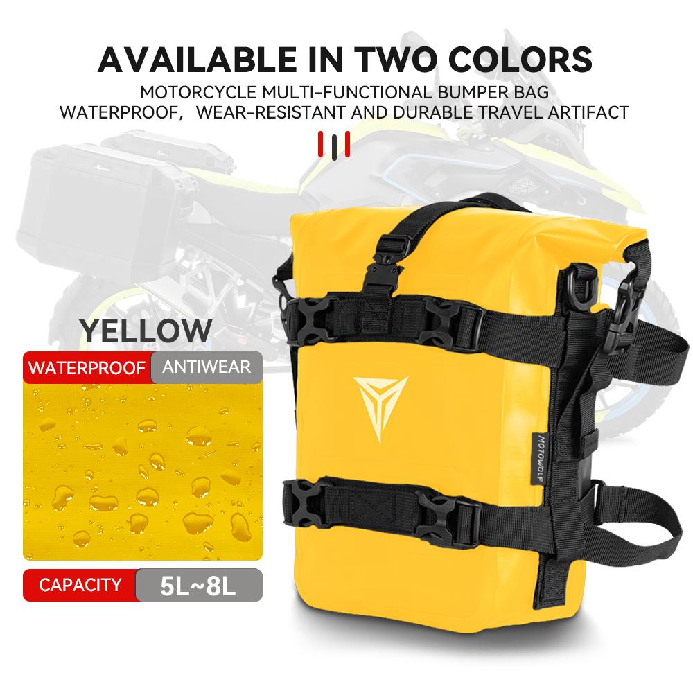 Universal Motorcycle Frame Crash Bars Waterproof Bag Repair Tool Placement Bag For BMW R1200GS R1250GS For HONDA For Suzuki