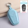 For Chery Exeed Et Txl Starway Vx Starlightrun C-Dm Car Keychain Protection Case Pu Car Remote Case Cover Shell Fashion Keychain