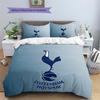 Tottenham Hotspur Pattern Bedding Quilt Set  Home Decoration  Gift (1 * Duvet Cover + 2 * Pillowcase  Without Core)