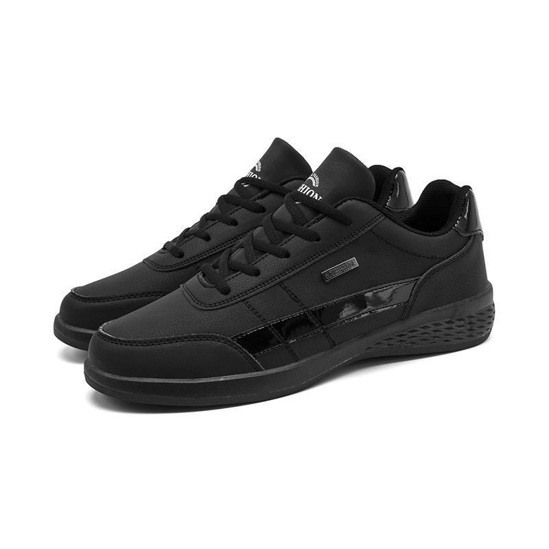 Fashion Men Sneakers Anti Slip Comfort Odor Proof Sports Shoes Men Breathable Leisure Leather Sneakers Run Tennis Shoes Tenis Masculino