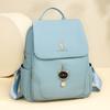 Backpack Women's Bag Large Capacity Soft Leather Backpack Travel Bag