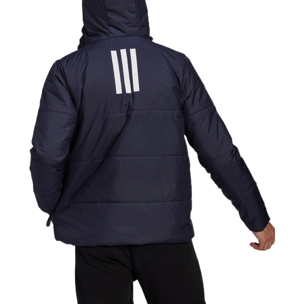 Adidas Puffer Jackets Men's Dark Blue Hooded Moderate Other HG6270