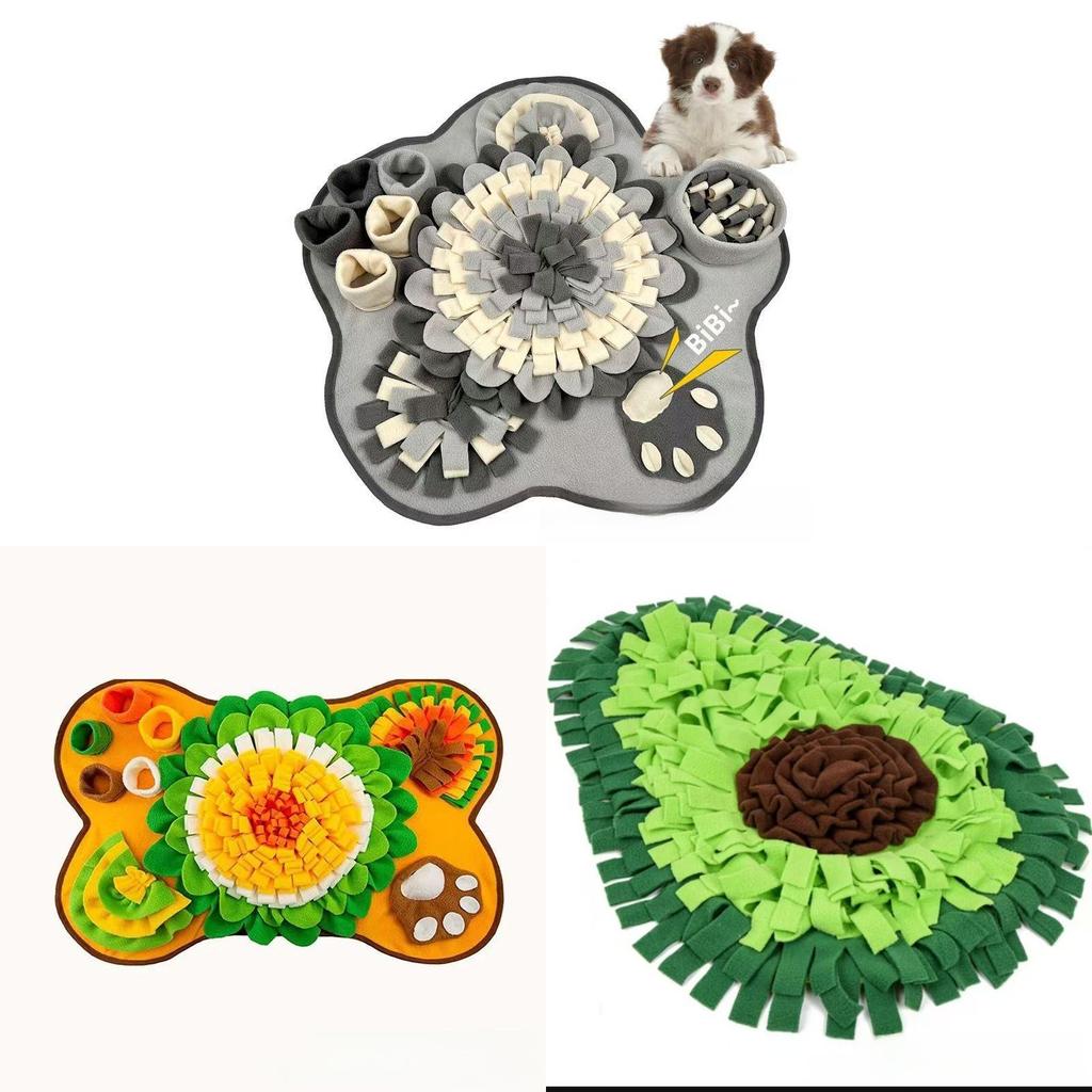 Pet Sniffing And Chewing Toy With Felt For Dogs And Cats Interactive Feeding And Stress Relief