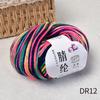 Scarf Thread, Wiring, Table Tennis Yarn, Doudou Thread, Dotted Yarn, Hand-Woven Colored Ball Doudou Wool, Stick Needle Thread