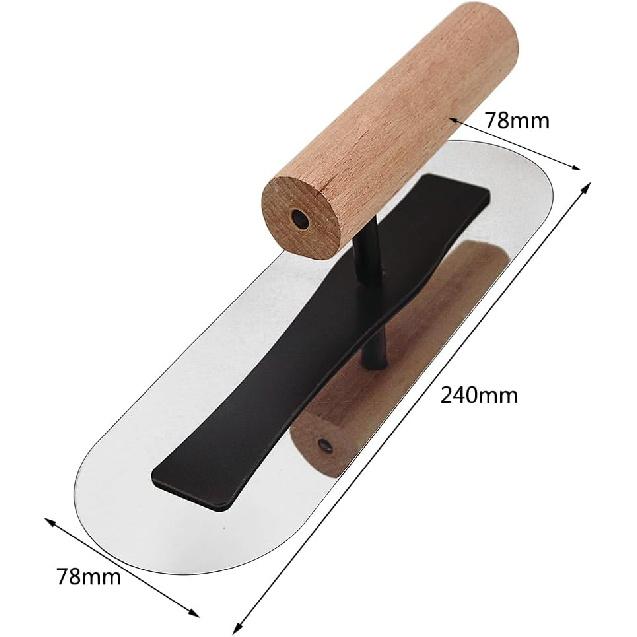 Japanese Venetian Plaster Finishing Trowel Set 4 PC Stainless Steel Art Paint Plastering Hand Tools