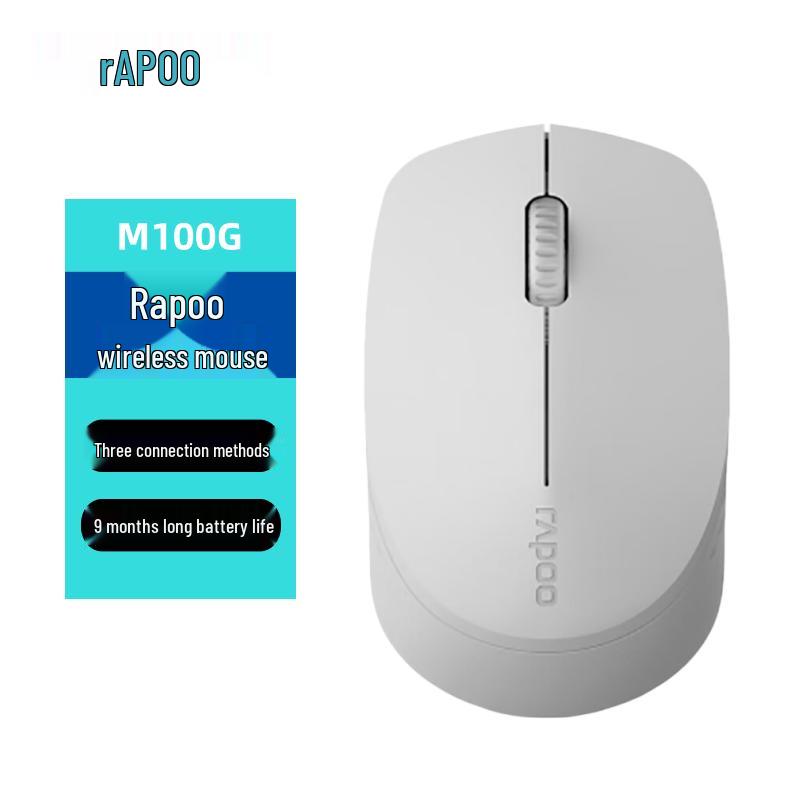 

Бездротова багаторежимна безшумна миша Rapoo M100