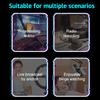 Adjustable Microphone Boom Arm Stand Bracket For Gaming Streaming Recording Usb Condenser Mic Desktop Mount Fold Mike Holder