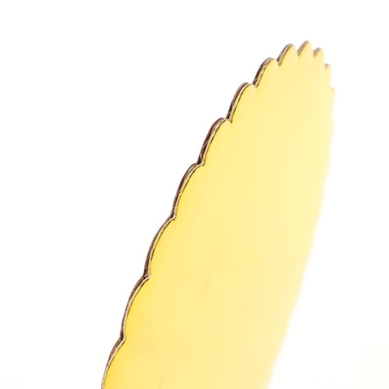 10 Pcs Cake Boards With White Golden Cake Rings, Cardboard With 6/8/10/12 Inch Cake Base, Suitable For Baking Cakes