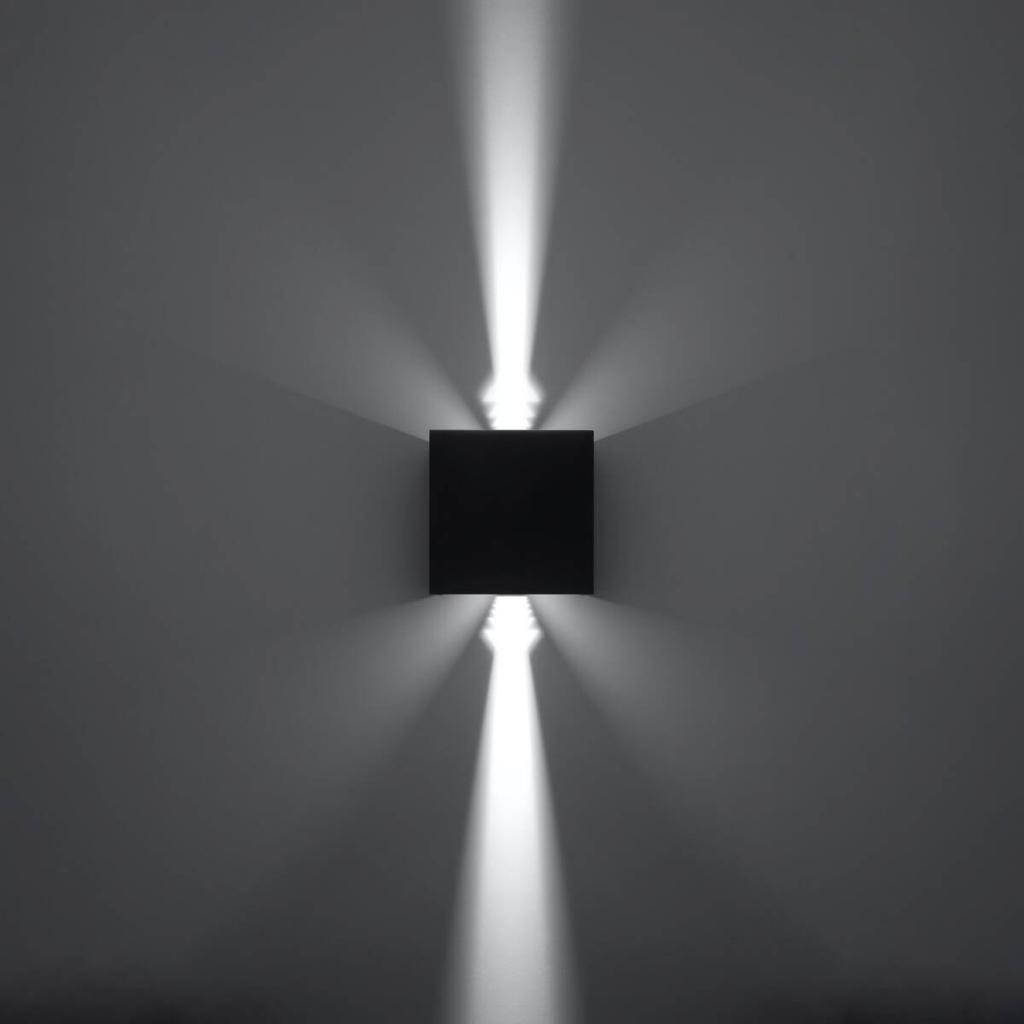 Cube bathroom wall lamp with adjustable light flow LUCA LED 7W SL.0545 Sollux Lighting