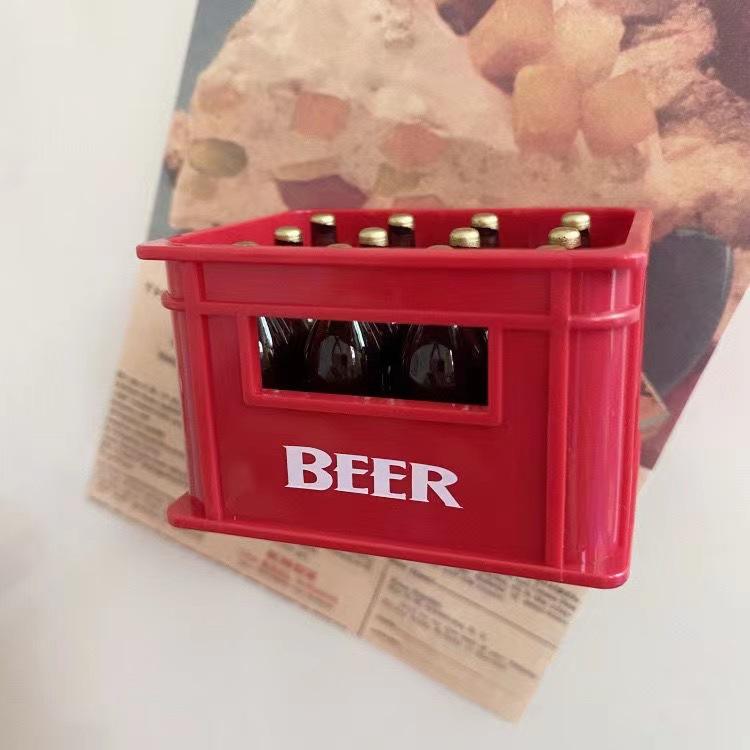 Multifunctional Beer Opener Fridge Magnet New Creative Simulation Beer Box Magnetic Opener High-Value Bottle Opener