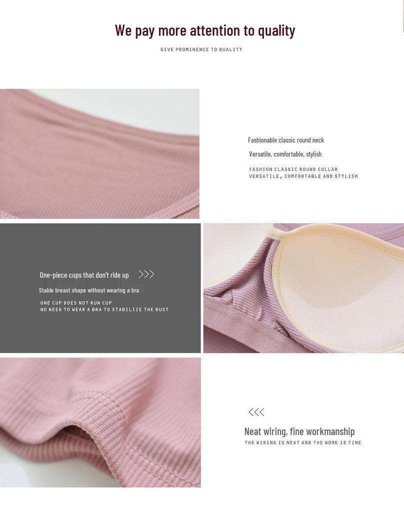 Versatile Autumn Modal Base Layer Shirt with Chest Pads, Slimming Long-Sleeve Round Neck, Wear Alone or as Inner Layer.