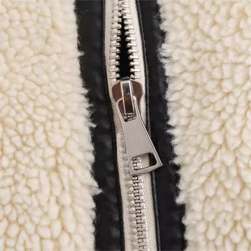 Women's Winter Padded and Thickened Short Solid-coloured Jacket Pie Zip Models Without Hooded Versatile Jacket Coat