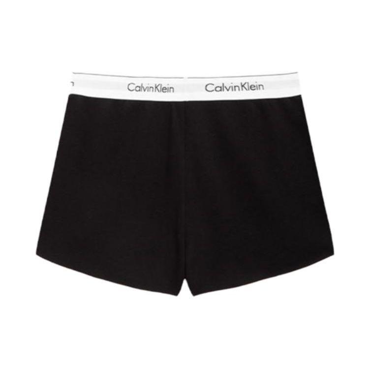 Calvin Klein Moderne Gravity Bånd Jacquard Lounge Shorts Dame Shorts Space-Black QS5982-001
