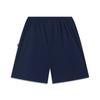 Li Ning Badfive Letter Print Drawstring Sports Shorts Men Shorts Deep-Navy-Blue AKST511-8
