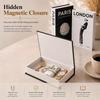 Scatola portaoggetti a forma di libro finto di lusso apribile Decorazione per la casa Moda Parigi Libri Decorativi Decorazione d'interni Tavolino da caffè Ornamenti per la camera da letto