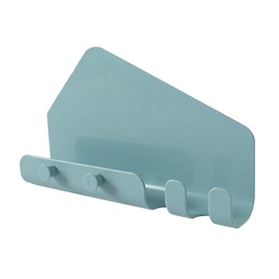 Adhesive Wall Mounted Tablet Holder 4 Hooks Universal Fit Wall Cell Phone Charging Bracket Large