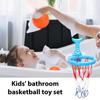 Bath Toys Bath Basketball Hoop Suction Cup Bathtub Water Play Set Shooting Basket Toys  Bathroom