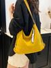 2026 Women's Lightweight Large-Capacity Crossbody Bag - Simple, Fashionable, Solid Color Casual Design