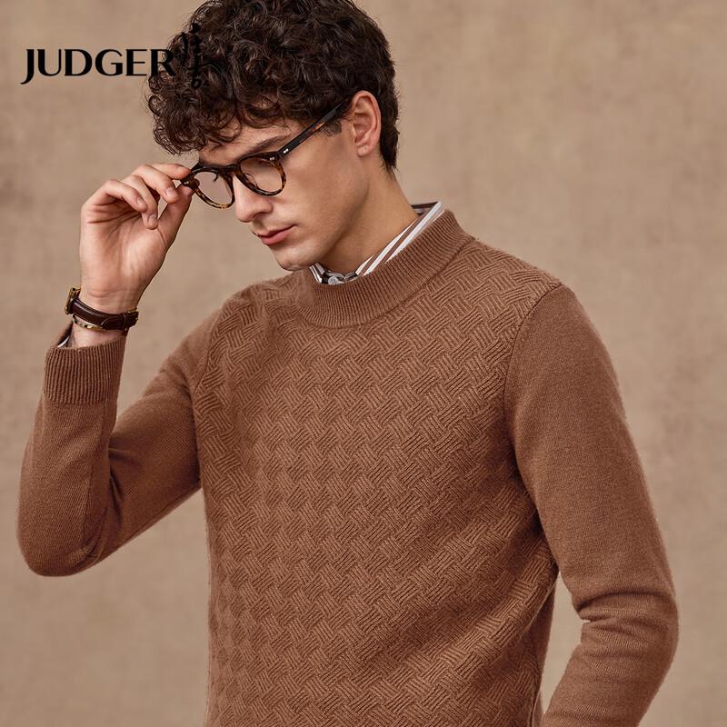 

Мужской пуловер Judger из тяжелой кашемировой смеси, 460 г, с круглым вырезом L