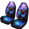 2pcs Universal Car Front Seat Cover Interior Washable Seat Case Polyester Driver Seat Protector Covers Anti-dirty Seats