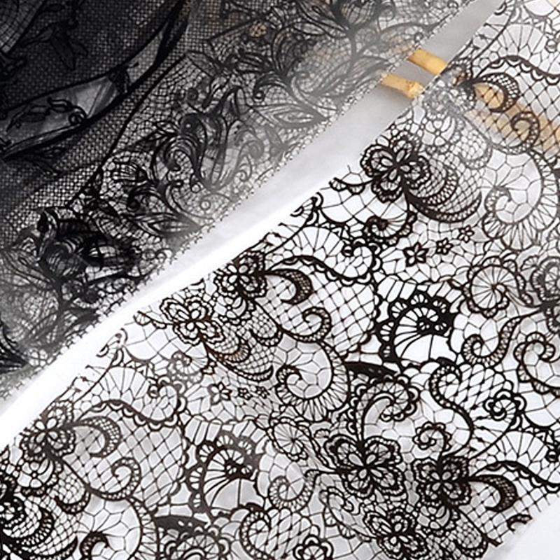 10 Teile/satz Laser Sky Nagel Folie Nail art Transfer Aufkleber Nagel Tipps Dekoration