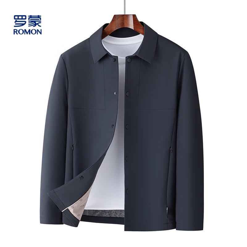 

Luomeng Men s Casual Lapel Jacket 4XL 58