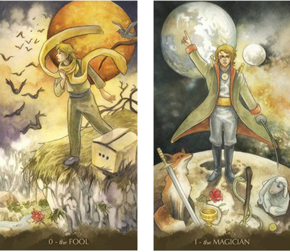 78 Tarot Cards Rider Edition Tarot Fortune Telling of the Little Japanese Instruction Manual Included [Tarot Prince] [Genuine]