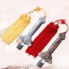 Elegant Ice Silk Taiji Swords Tassels Chinese Knot Decoration for Martial Arts and Drama Performances Kung Fu Accessory