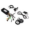 Electric Bike Conversion Controller Kit Power Assist Sensor 3 Modes 9 Tube Sine Wave Power Assist Kit with GD01 Panel